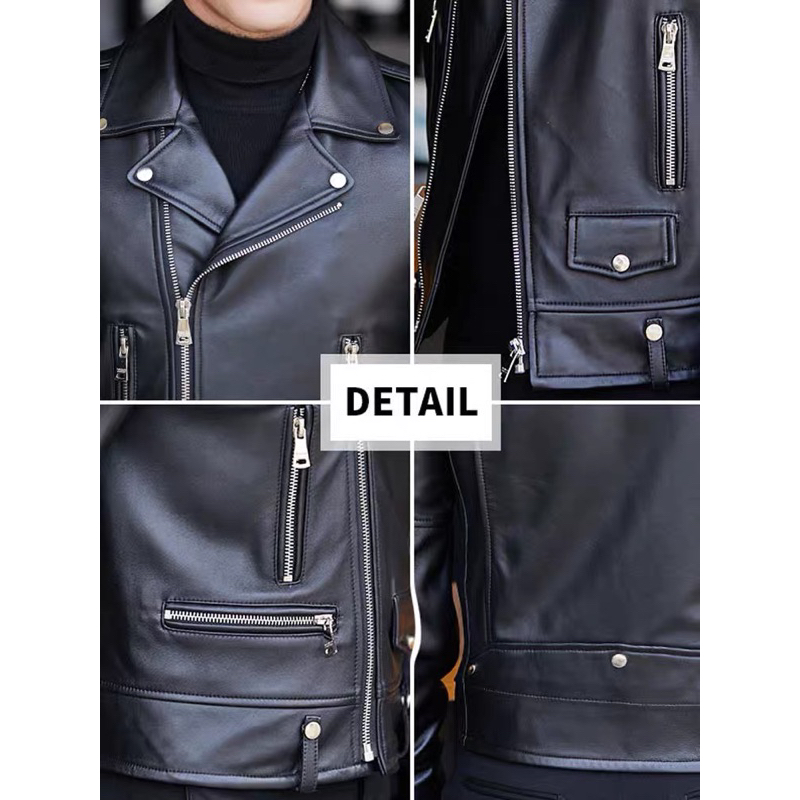 Áo khoác da nam nữa biker cao cấp mẫu mới nhất 2024