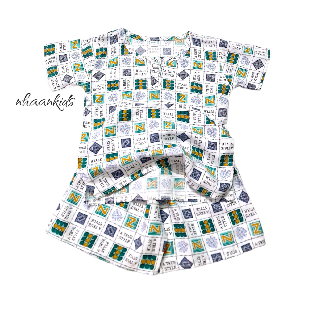 BỘ TOLE  LANH SIÊU MÁT TAY NGẮN CHO BÉ TRAI - NHÀ AN