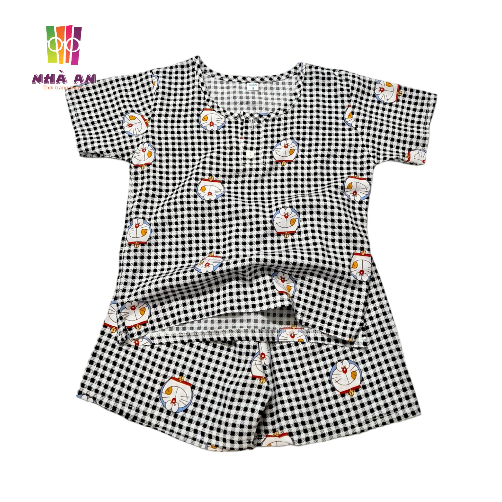 ĐỒ BỘ BÉ TRAI, BỘ TOLE  LANH SIÊU MÁT TAY NGẮN CHO BÉ TRAI - NHÀ AN