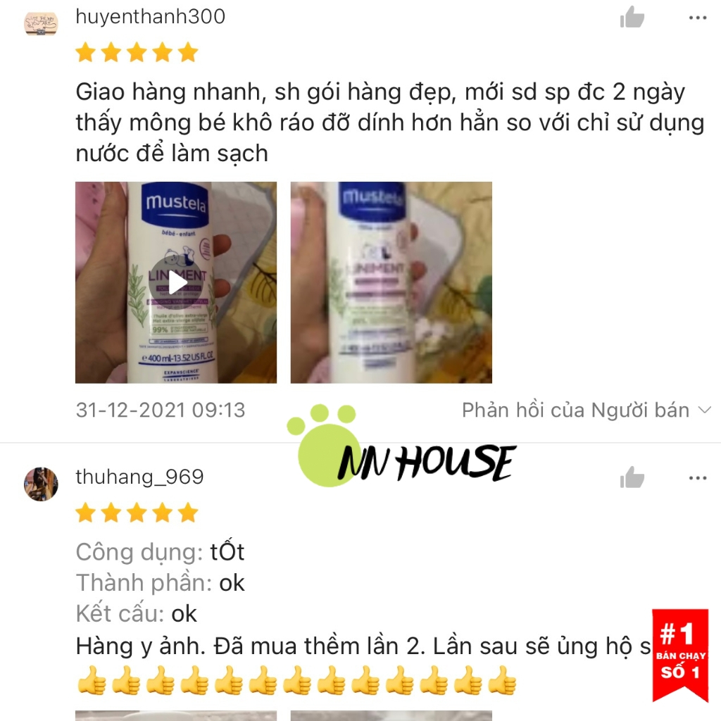 Gel vệ sinh thay bỉm baby Liniment Mustela 400ml chống hăm cho bé, dung dịch vệ sinh cho bé từ sơ sinh, ddvs chăm sóc da