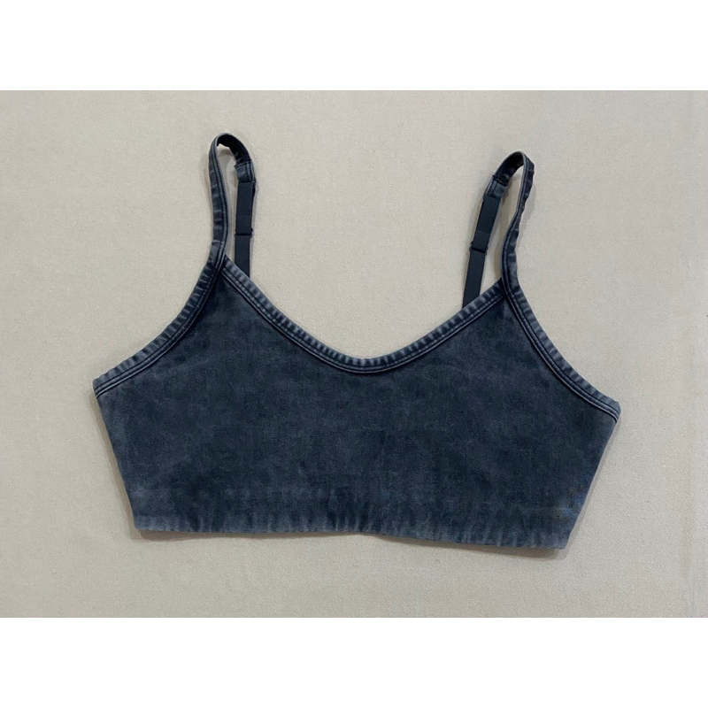 Áo bra thun cotton woat loang không mút - Thanh lý vnxk