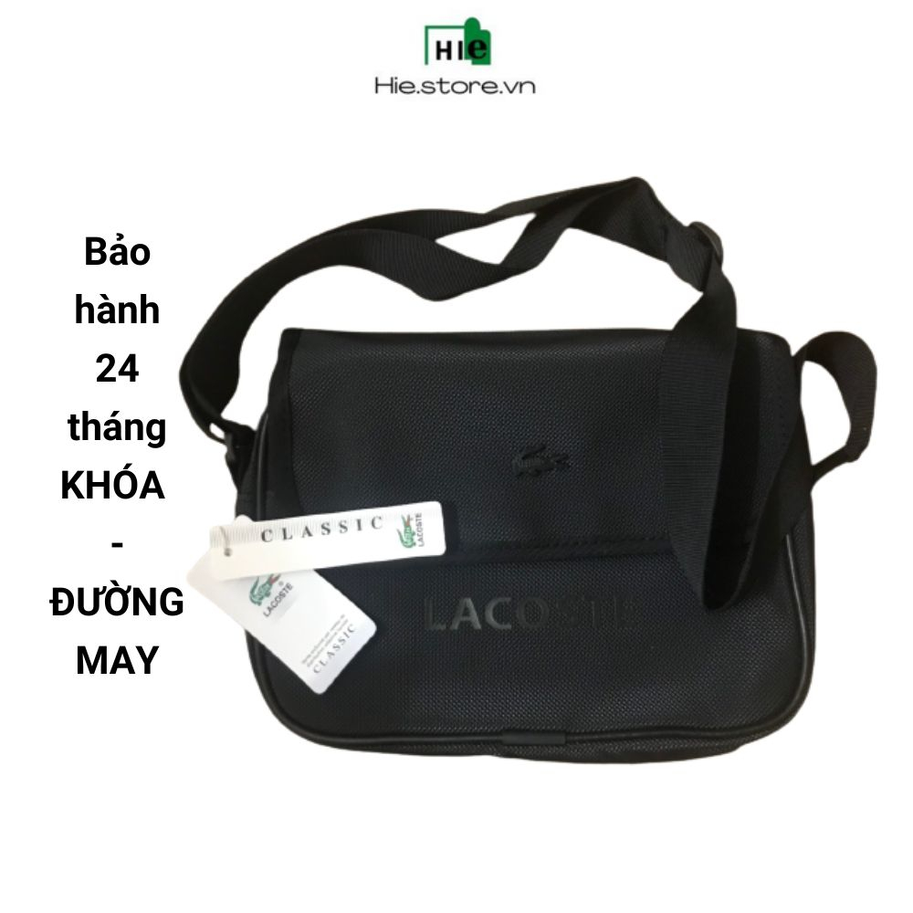 Túi đeo chéo nam nữ Lacoste đựng ipad đeo hông unisex vnxk ba ngăn chống nước Túi đeo vai đựng điện thoại ví thời trang
