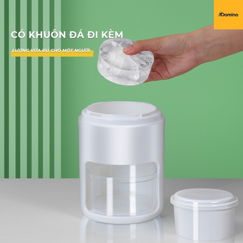 Máy Bào Đá Mini, Máy Xay Đá Tuyết Quay Bằng Tay Đa Năng Cho Gia Đình