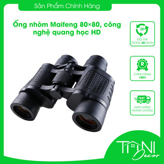 Ống nhòm Maifeng 80×80, công nghệ quang học HD