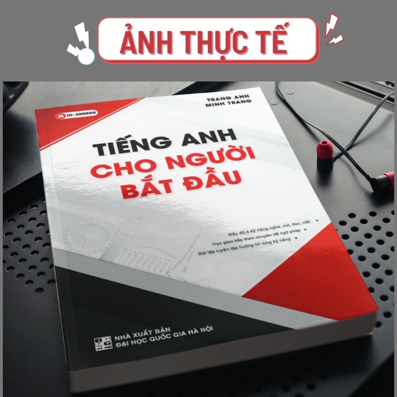 Sách Tiếng Anh cho người bắt đầu cô trang anh