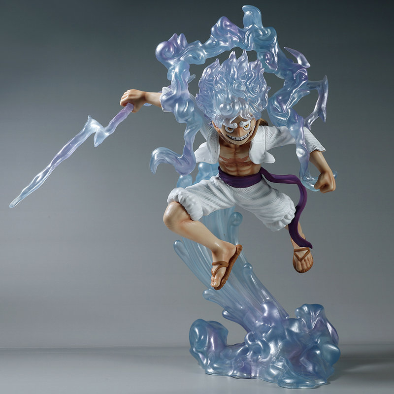 Mô hình Luffy Gear 5 Nika các trạng thái tùy chọn mẫu