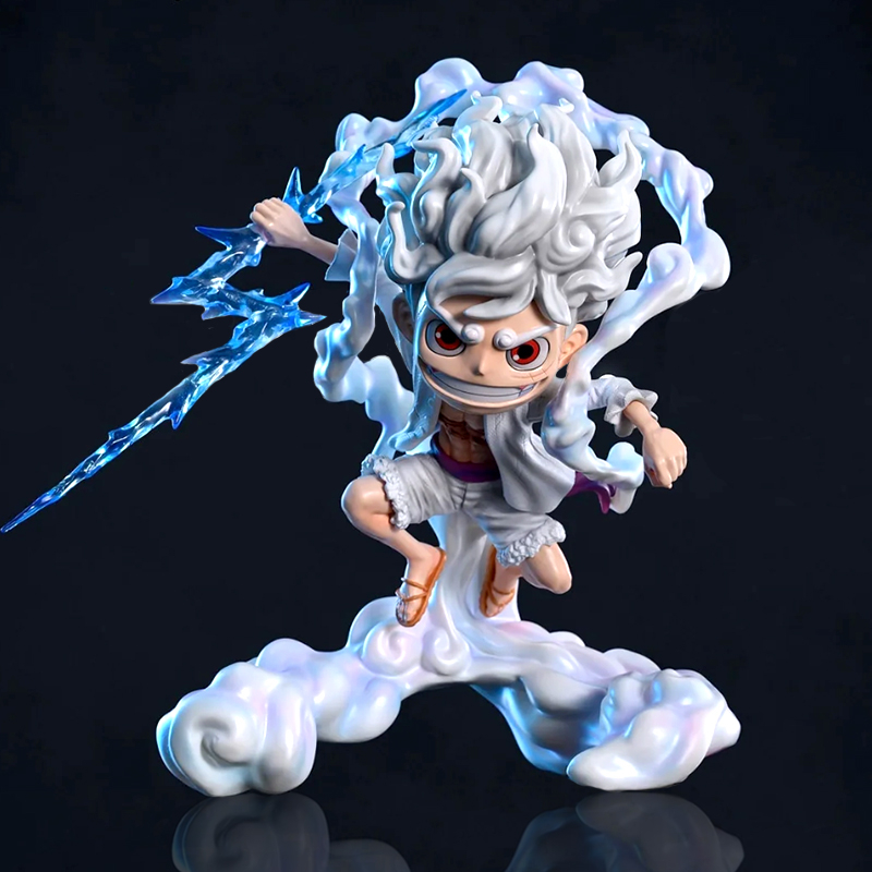 Mô hình Luffy Gear 5 Nika các trạng thái tùy chọn mẫu