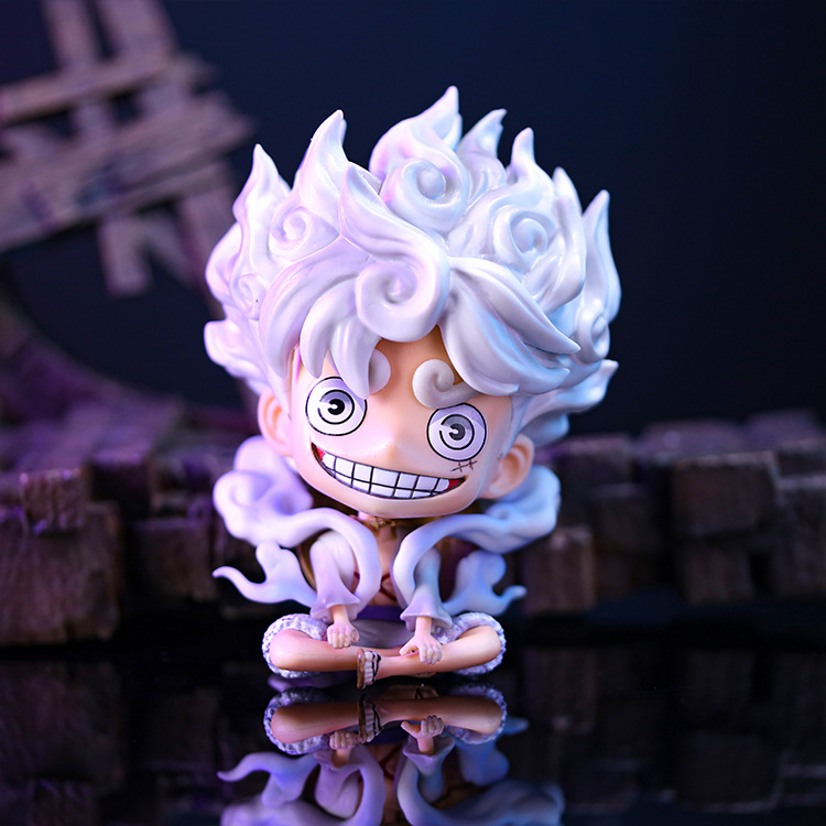 Mô hình Luffy Gear 5 Nika các trạng thái tùy chọn mẫu