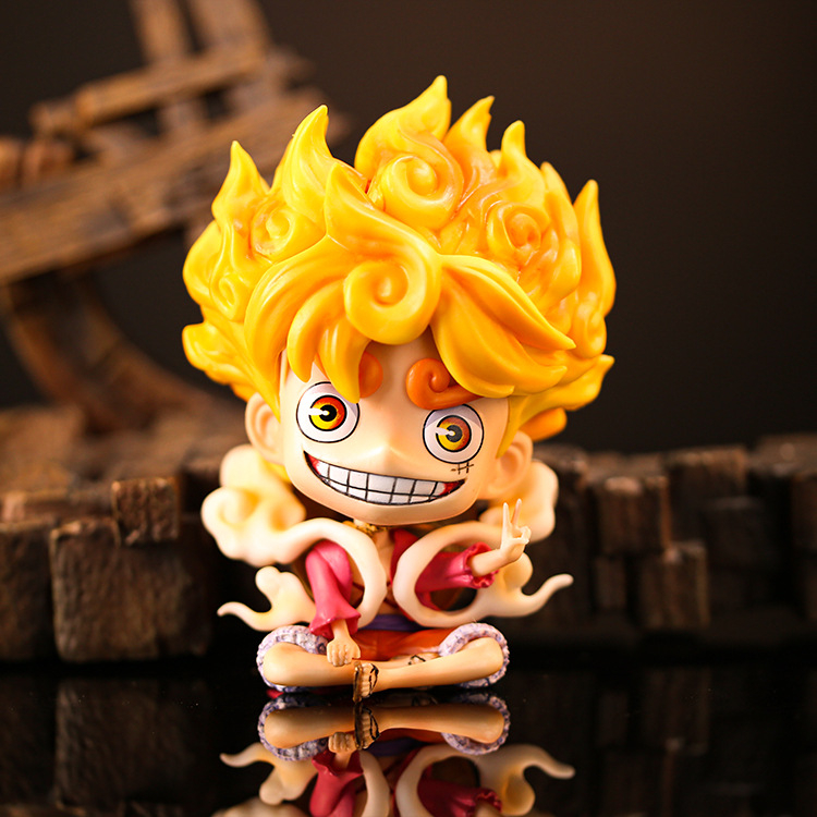 Mô hình Luffy Gear 5 Nika các trạng thái tùy chọn mẫu