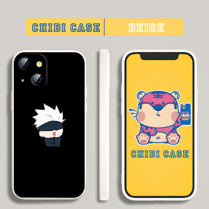 Ốp điện thoại Anime Gojo Satoru chibi Blujay7 cho iPhone 13ProMax 11 X XsMax Xr 7 8Plus  BLUJGJO0033