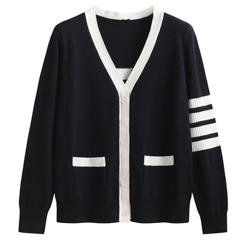 Áo khoác cardigan Thom in hình chó