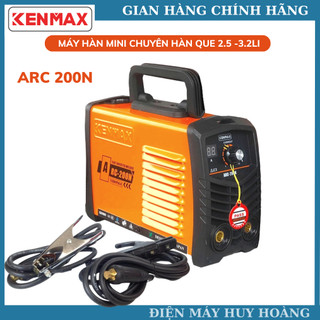 Máy hàn que mini Kenmax 200N chính hãng chuyên hàn que 2.5- 3,2li