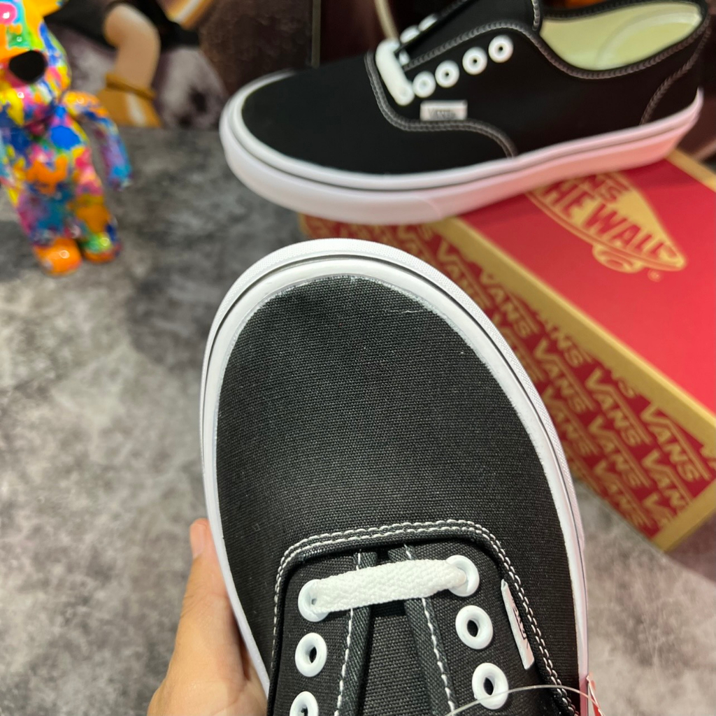Giày Vans Authentic Black White Giày Vans Classic Đen Trắng