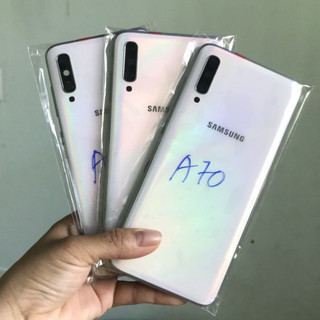 Bộ vỏ zin samsung A70 kèm phím +kính camera