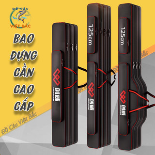  Bao đựng cần 3 ngăn kèm 2 túi phụ Balo đựng cần phụ kiện câu cá chất liệu chống thấm nước Đồ Câu Việt Bắc 