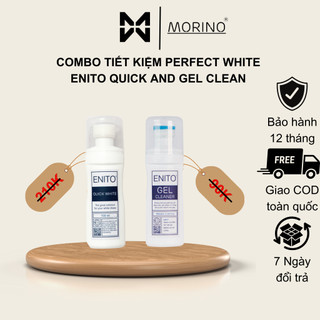 Combo Tiết Kiệm Enito Perfect White - Chuyên Dùng Để Vệ Sinh, Che Xước, Che Ố Vàng Cho Giày Sneaker