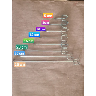 Combo 100 móc tôn lỗ -móc 3 chân 25 cm