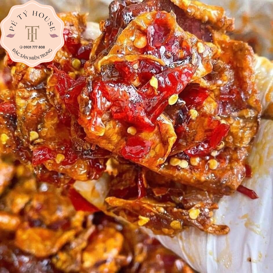 Mực Rim Ngào Tỏi Ớt Siêu Ngon Nhà Làm- Đặc Sản Quy Nhơn Bình Định_500g