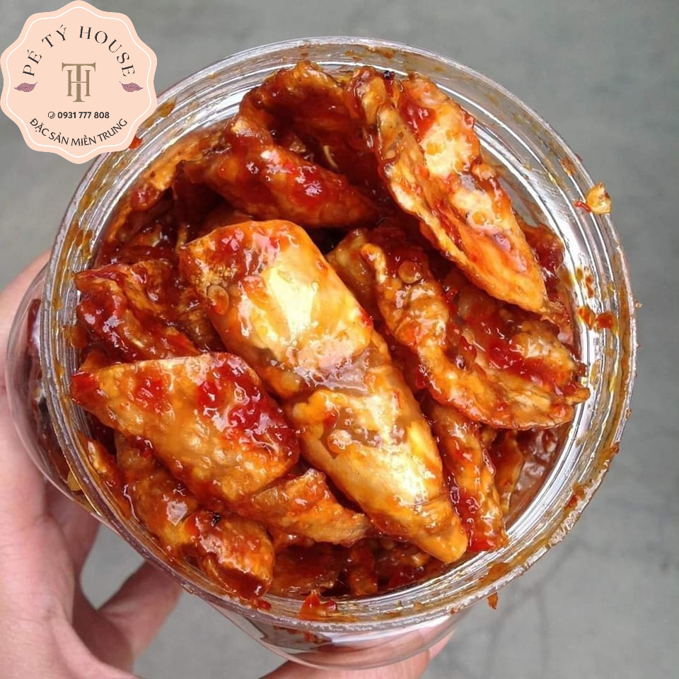 Mực Rim Ngào Tỏi Ớt Siêu Ngon Nhà Làm- Đặc Sản Quy Nhơn Bình Định_500g