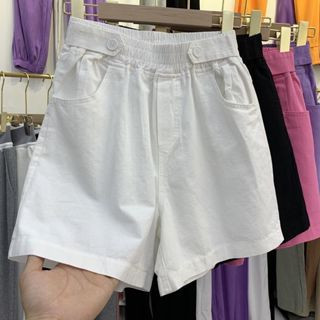 Quần short kaki nữ cạp chun lưng cao,đùi kaki nữ co giãn ,short nữ thời trang hot tred,kaki co giãn mềm mại