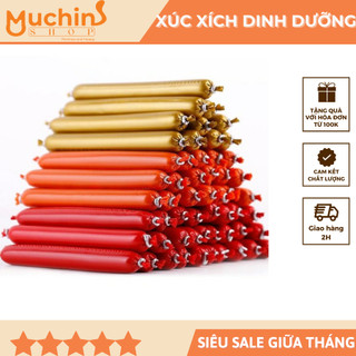 ( Hỏa Tốc 2H ) Xúc Xích Cho Chó Mèo Cung Cấp Đầy Đủ Dinh Dưỡng Thanh 15gr Giàu Vitamin Tăng Cường Đạm Giá Rẻ| Muchinshop