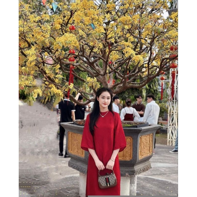 Áo dài cách tân tết đẹp hàng thiết kế giá sỉ ảnh thật 100% .