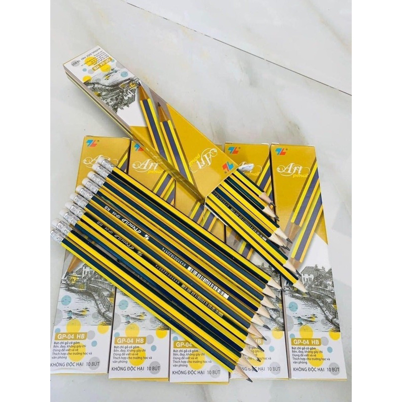 Bút chì thiên Long loại đẹp mã HB và 2B