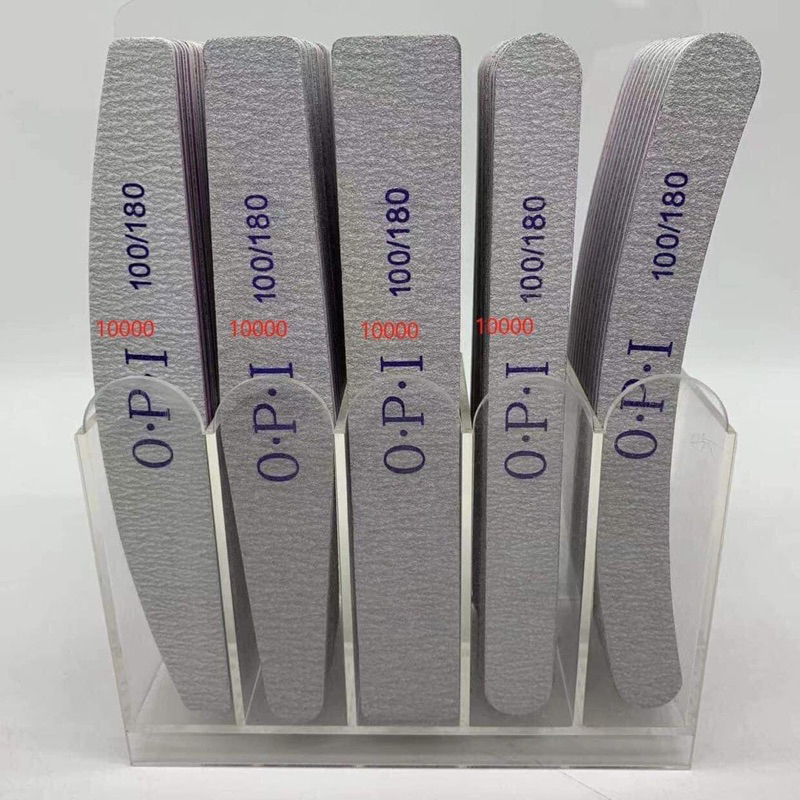 Dũa móng OPI dày , dũa móng giả , móng bột [ combo 5 cây ]