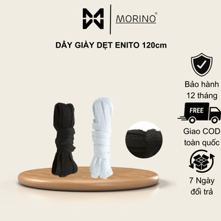 Dây giày dẹt Enito 120cm thay thế cho dây giày cũ trên các loại giày đá bóng, giày thể thao