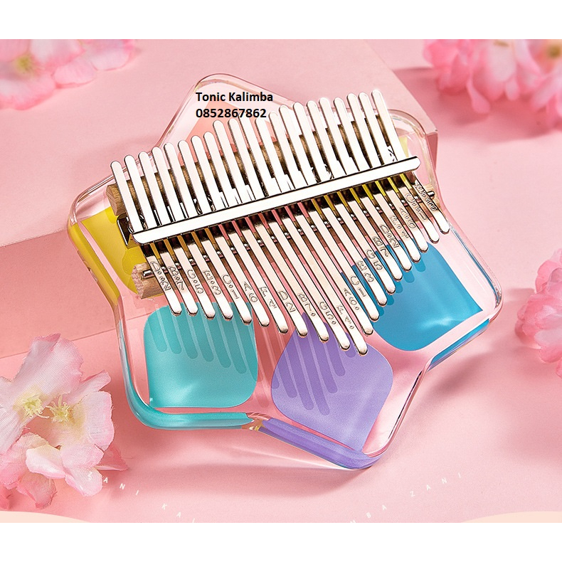 Đàn kalimba 17 phím giá siêu rẻ SISU - Tặng sticker