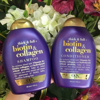 Dầu gội -xả biotin collagen chống rụng tóc 385ml
