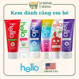 Kem đánh răng hữu cơ hello organic cho bé mọi lứa tuổi 119g