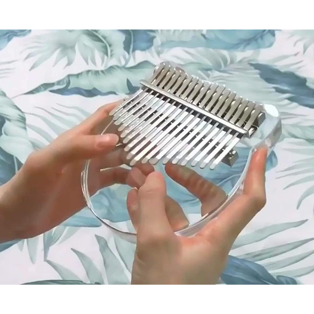 Đàn kalimba GẤU NGA giá rẻ shopee gì cũng rẻ mua là freeship- tặng hộp chống sốc