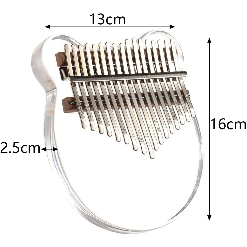 Đàn kalimba GẤU NGA giá rẻ shopee gì cũng rẻ mua là freeship- tặng hộp chống sốc