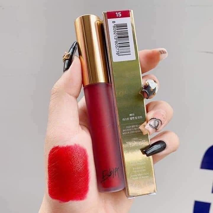 Son Kem Lì BBIA Last Velvet Lip Tint 5g màu 15 đỏ lạnh