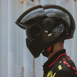MŨ FULLFACE EGO E-5 Màu Tem - Biker Sài Gòn (KHÔNG KÍNH NGOÀI)