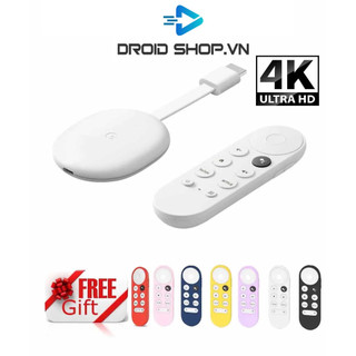 Chromecast with Google TV 4K - Full HD | BH 12 Tháng 1 đổi 1 - Remote tìm kiếm giọng nói