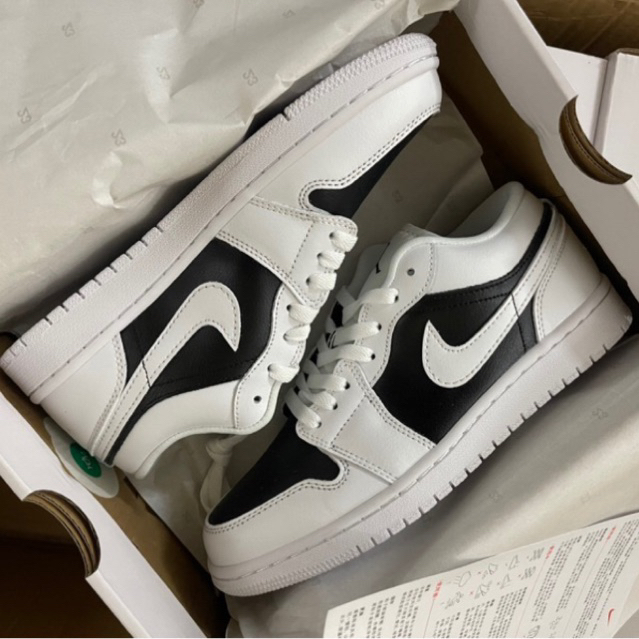 Giày AIR JORDAN 1 LOW PANDA | CAO CẤP [ BROWN SNEAKER]