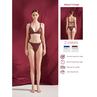 Set Bikini quả chéo quần cạp thấp Needs and Wants MS2005 đồ bơi nữ cao cấp hot trend 2023