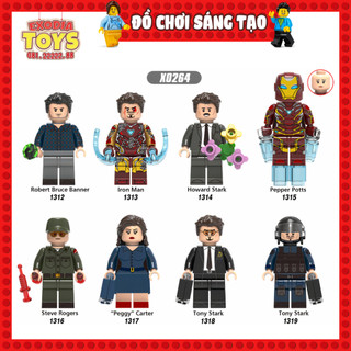 Xếp hình Minifigure Marvel Biệt đội siêu anh hùng Avengers Endgame - Đồ Chơi Lắp Ghép Sáng Tạo - XINH X0264