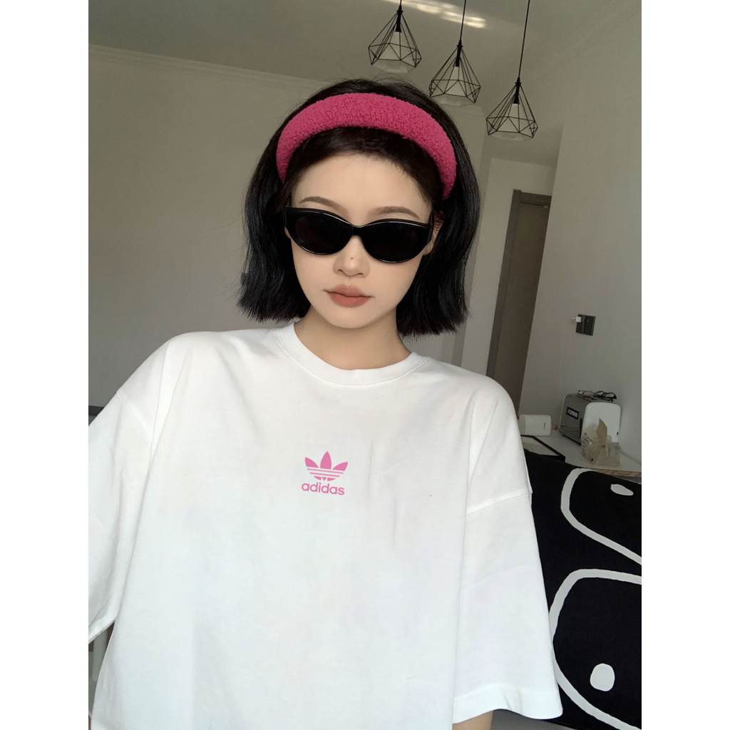 Áo thun Adidas in hình nam nữ chất liệu cotton 100% basic tee form oversize Loix shop
