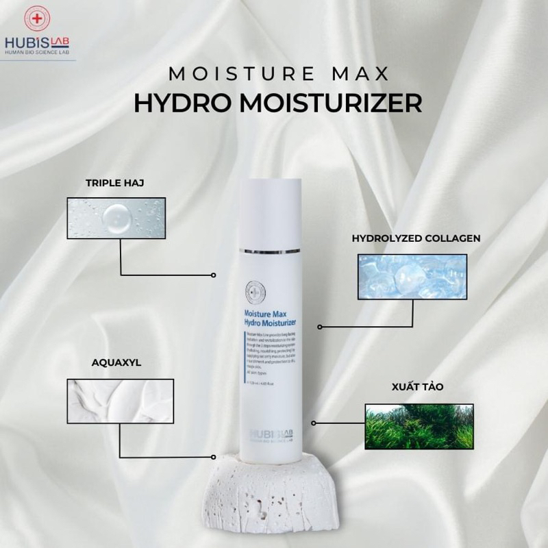Tinh chất cấp ẩm 𝑯𝒖𝒃𝒊𝒔𝒍𝒂𝒃 𝑴𝒐𝒊𝒔𝒕𝒖𝒓𝒆 𝑴𝒂𝒙 𝑯𝒚𝒅𝒓𝒐 𝑴𝒐𝒊𝒔𝒕𝒖𝒓𝒊𝒛𝒆𝒓 120𝒎𝒍