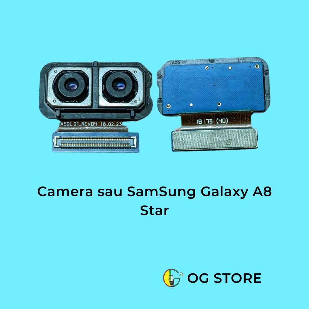 Camera trước và sau SamSung Galaxy A8 Star tháo máy