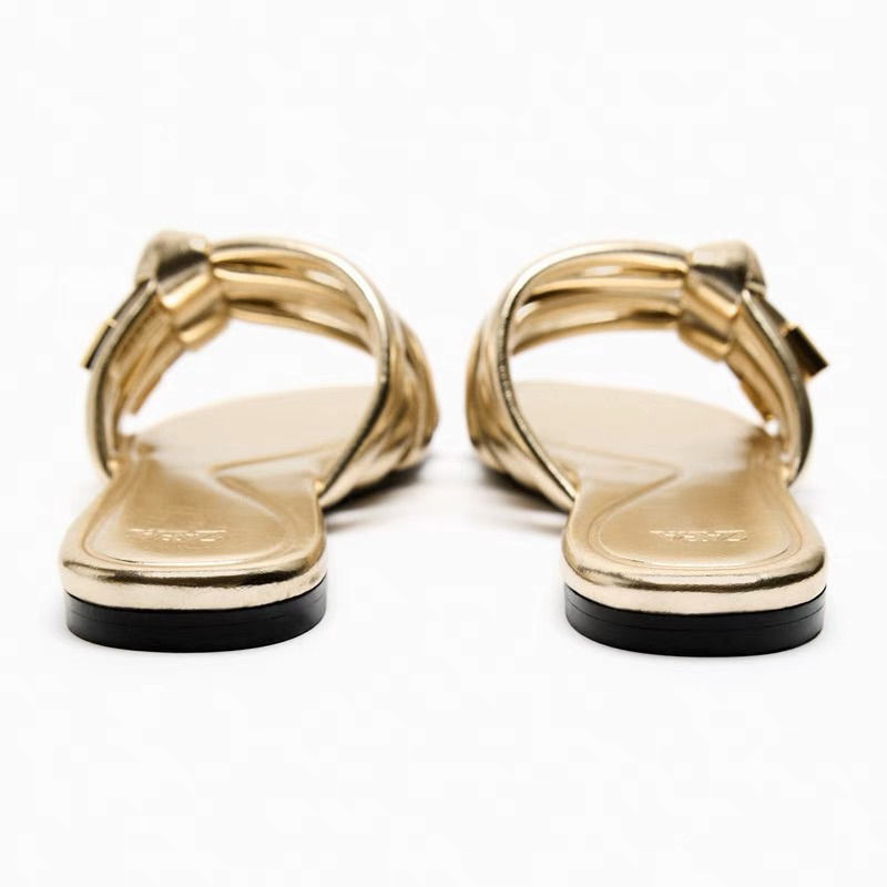 ORDER 🌺 ZR dép bệt quai chéo thắt nút