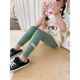 Quần Bé Gái Legging Dài HML THUN TĂM LẠNH Gắn Mác Chữ Dễ Thương Quần Tất Cho Bé Gái Size Đại