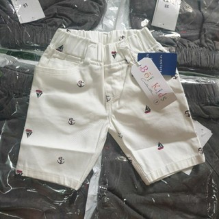 {8-25kg} Quần kaki lửng bé trai chất đẹp (có co giãn)