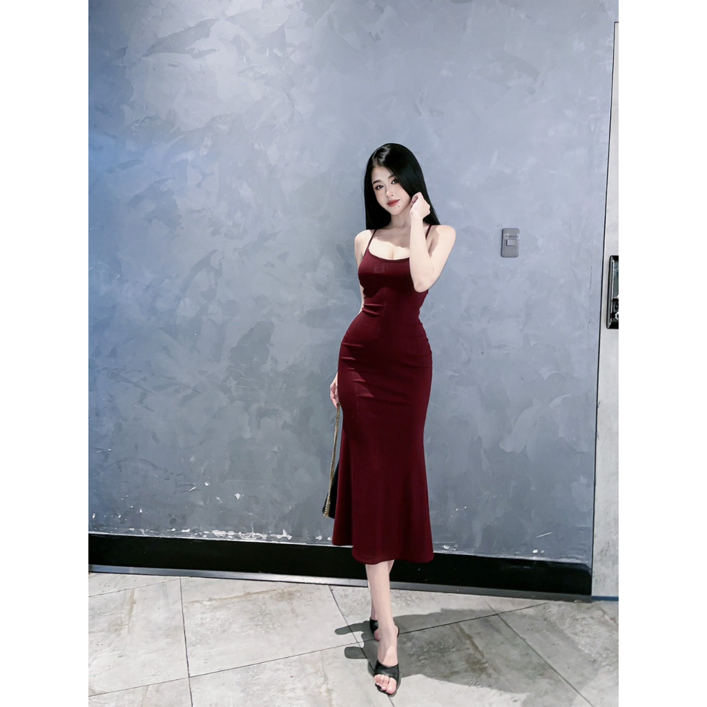 Lady Midi Bodycon Dress - 3470