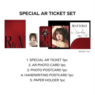 AR ticket (Red Velvet, aespa)