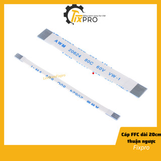 Cáp FFC 10P-40P thuận 0.5mm - 1mm dài 20cm (Túi 5 chiếc)