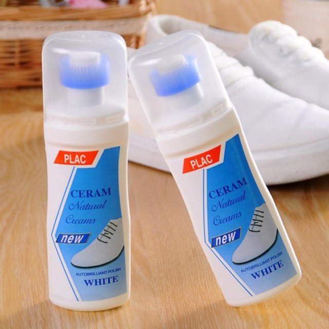 Chai Cọ Tẩy Trắng Giày Sneaker Đầu Chổi - Lọ Nước Đánh Vết Ố Bẩn - Chà Giặt plac Khô Lau Làm Sạch Giầy 88028 KHO SỈ GỐC